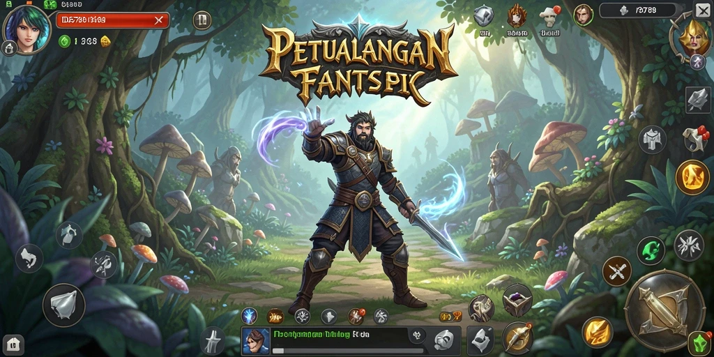 Tampilan gameplay ID6788 dengan karakter dan petualangan yang menawan.