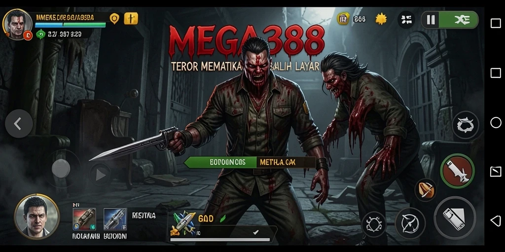 Menampilkan gameplay menyeramkan di dunia <strong>MEGA388</strong>.