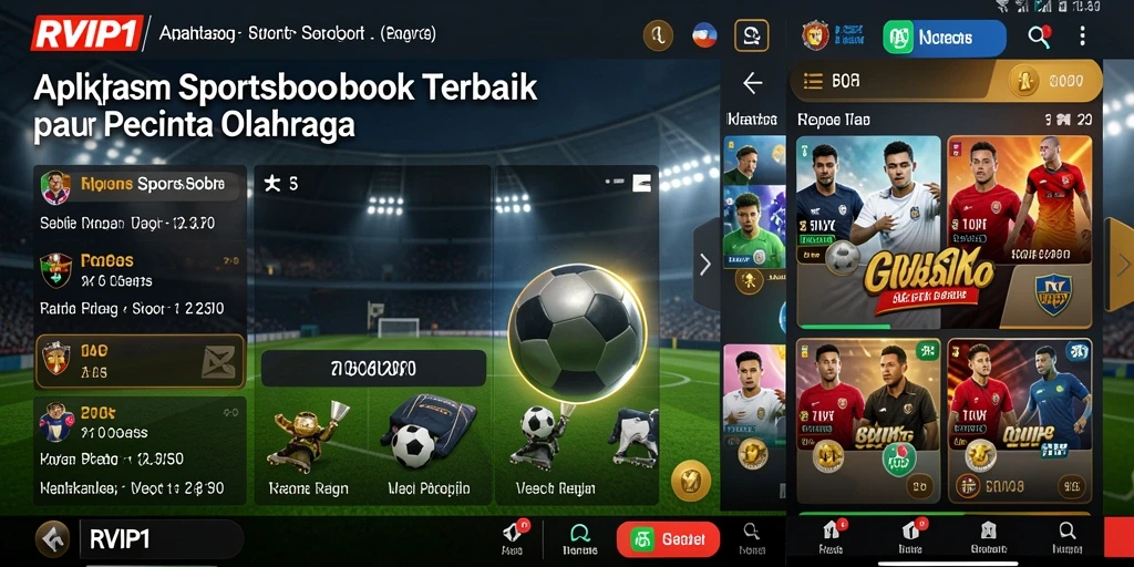 Tampilan menarik dari gameplay taruhan di RVIP1.