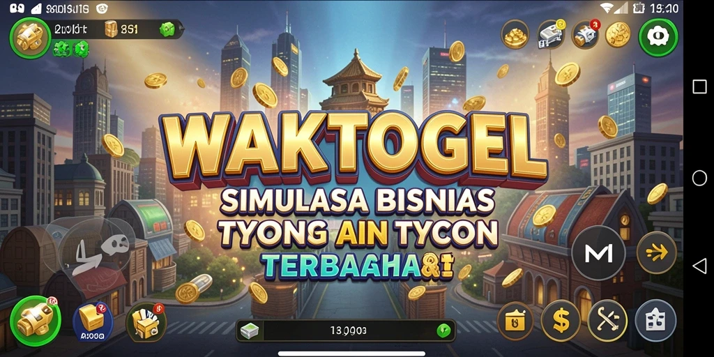 Tampak menegangkan dari gameplay WAKTOGEL dengan strategi bisnis yang seru.