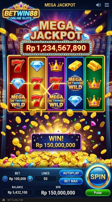 Screenshot pengguna yang sedang menjelajahi aplikasi di betwin88.